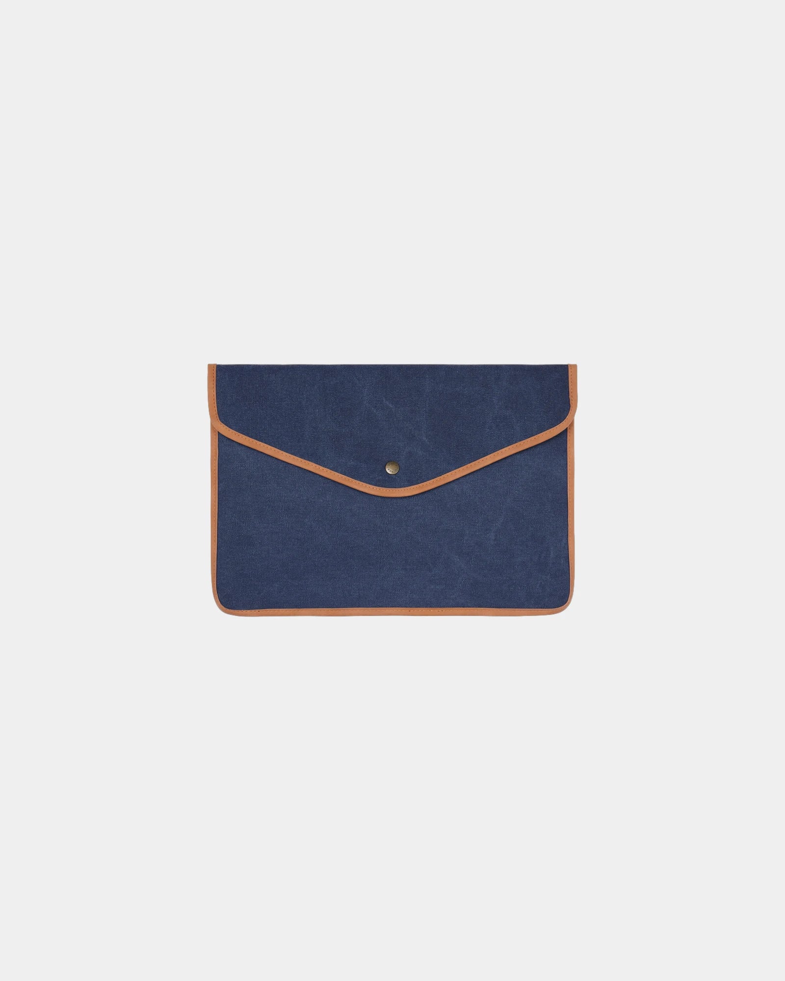 Custom promotional recycled polyester laptop sleeve Vinga Bosler - Navy