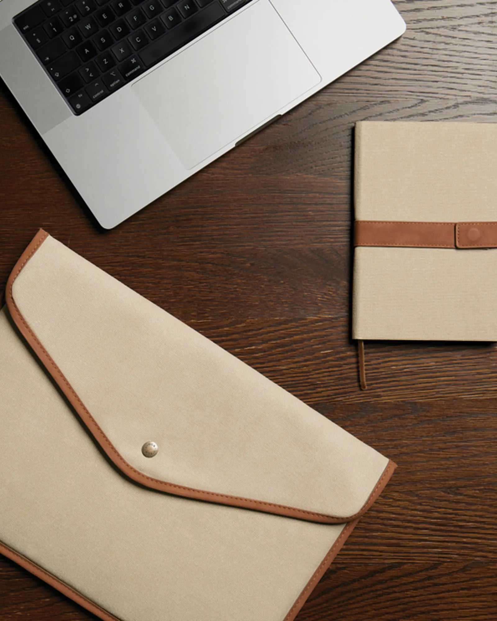 Custom recycled polyester laptop sleeve Vinga Bosler - 8