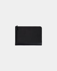 Custom promotional recycled polyester laptop sleeve Vinga Marlow - Black
