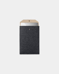 Custom recycled felt laptop sleeve Vinga Albon 15" - 1
