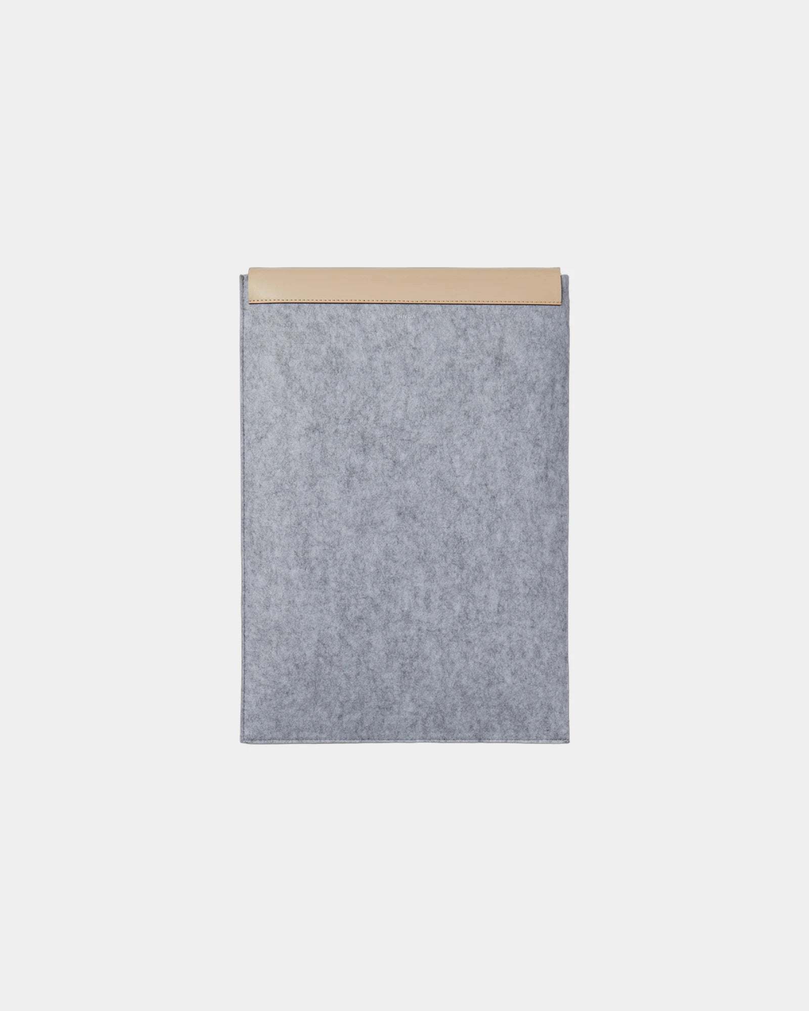 Custom recycled felt laptop sleeve Vinga Albon 17" - 8