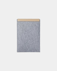 Custom recycled felt laptop sleeve Vinga Albon 17" - 8