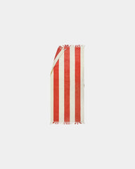 Custom eco-friendly beach towel Vinga Valmer - Red