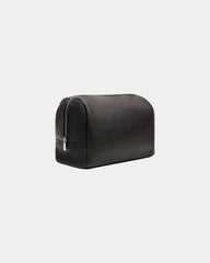 Custom promotional recycled PU travel toiletry bag Vinga Bermond - Black