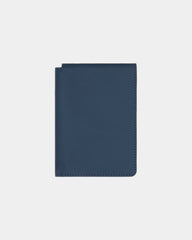 Custom recycled PU passport holder Vinga Baltimore - Navy