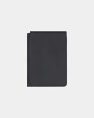 Custom recycled PU passport holder Vinga Baltimore - Black