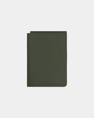 Custom recycled PU passport holder Vinga Baltimore - Green