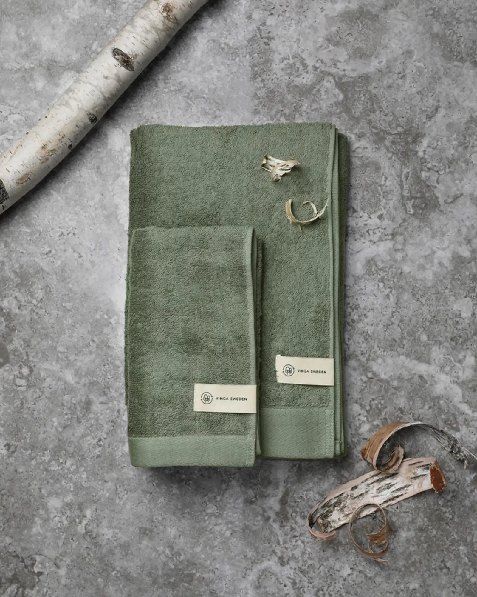 Custom eco-friendly towel Vinga Birch 70x140 - 14