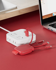 Batterie externe multi-câbles 3000mAh à personnaliser - 1