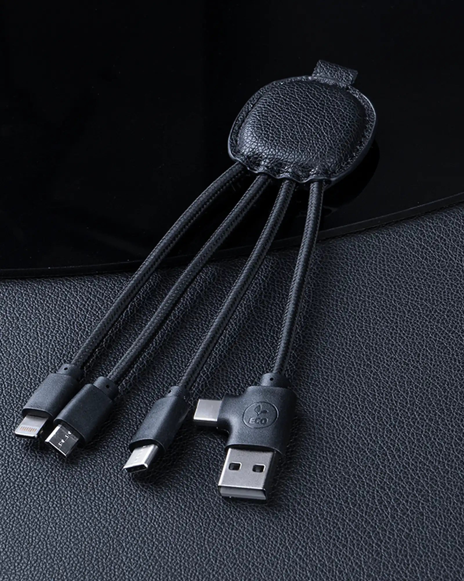 Promotional multi-cable charger for smartphones and devices - 5