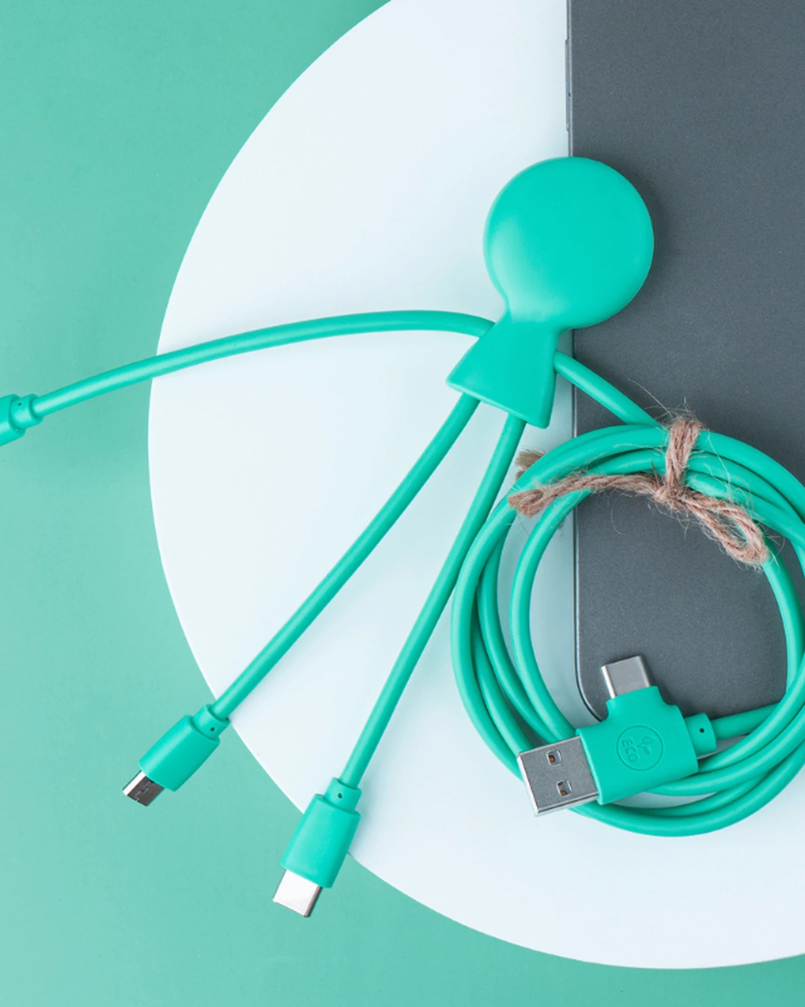 Promotional eco-friendly charging cable Mr Bio Long - 10
