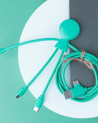 Promotional eco-friendly charging cable Mr Bio Long - 10
