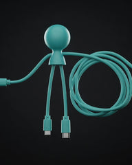 Promotional eco-friendly charging cable Mr Bio Long - 11