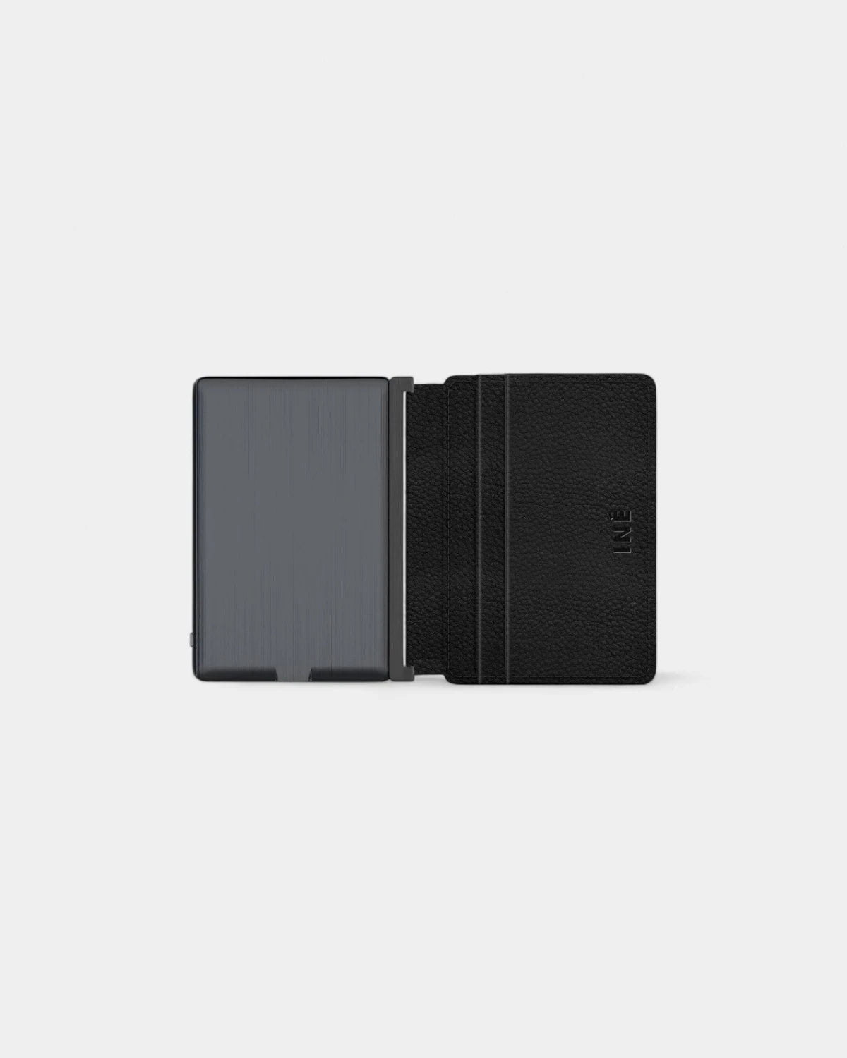 Customizable anti-RFID recycled leather card holder