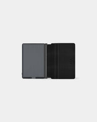 Customizable anti-RFID recycled leather card holder
