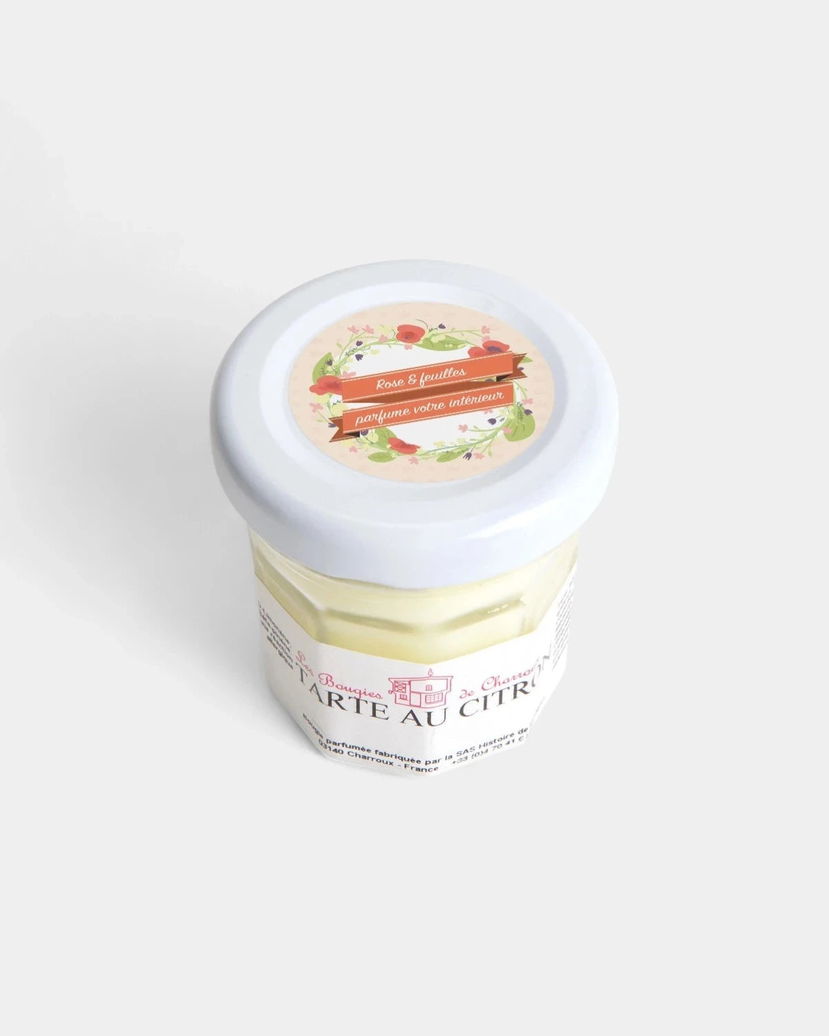 Customizable mini scented candle made in France