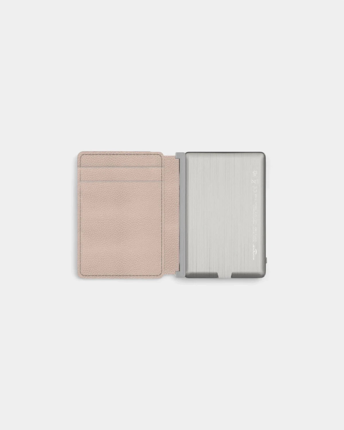 Customizable anti-RFID recycled leather card holder