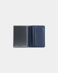 Customizable anti-RFID recycled leather card holder