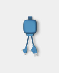 Customizable 3000 mAh Charging Cable and Powerbank