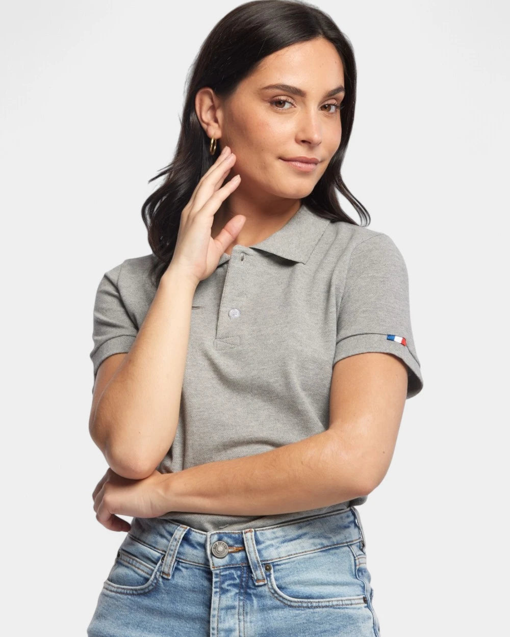Women's Polo Made in France to Customize