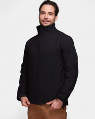 Men's Softshell Jacket Made in France to Customize