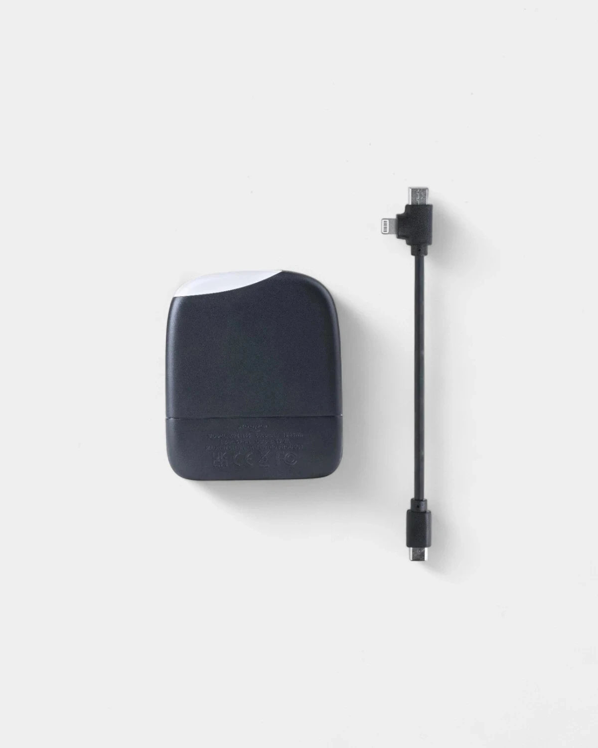 Customizable Recycled Plastic Charger/Flashlight