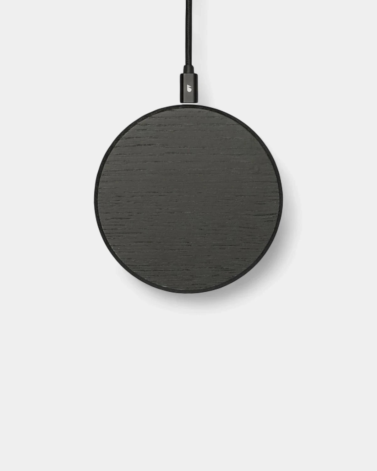 Customizable Oak Wood Wireless Charger - 7