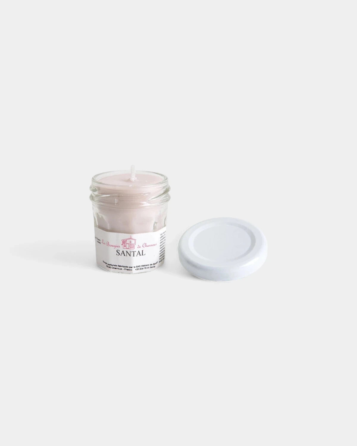 Customizable mini scented candle made in France
