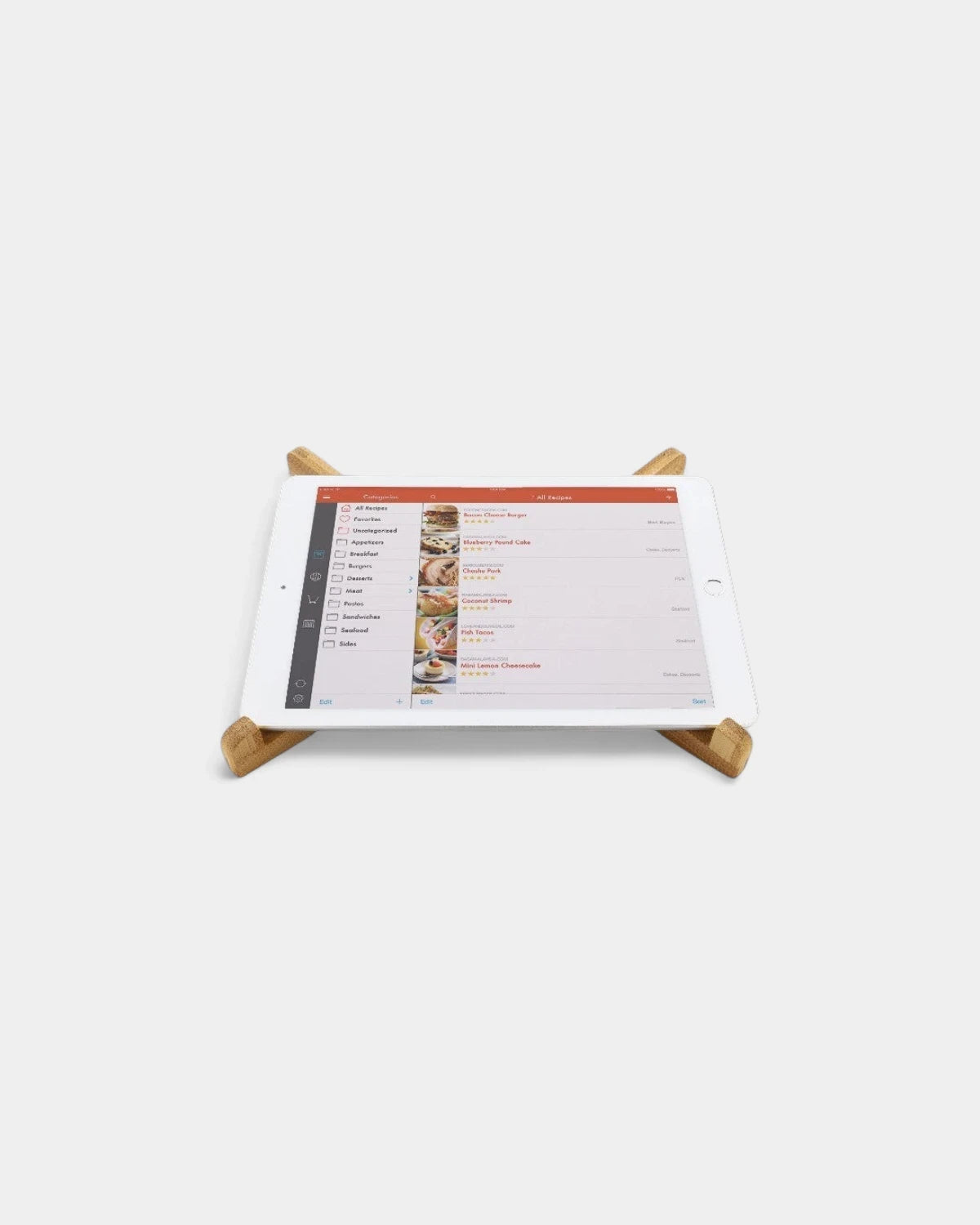 Customizable Bamboo Laptop Stand