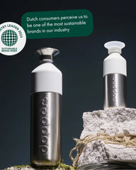 Custom recycled stainless steel Dopper Steel 350ml bottle - 78