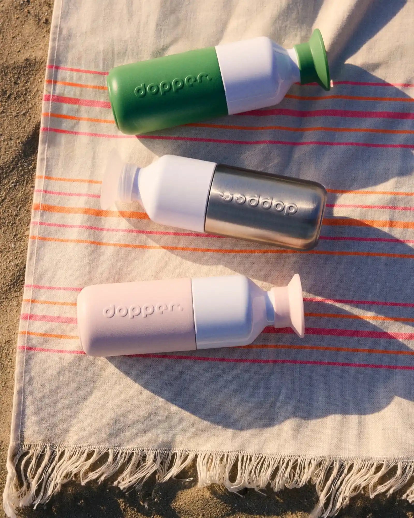 Custom recycled stainless steel Dopper Steel 350ml bottle - 15