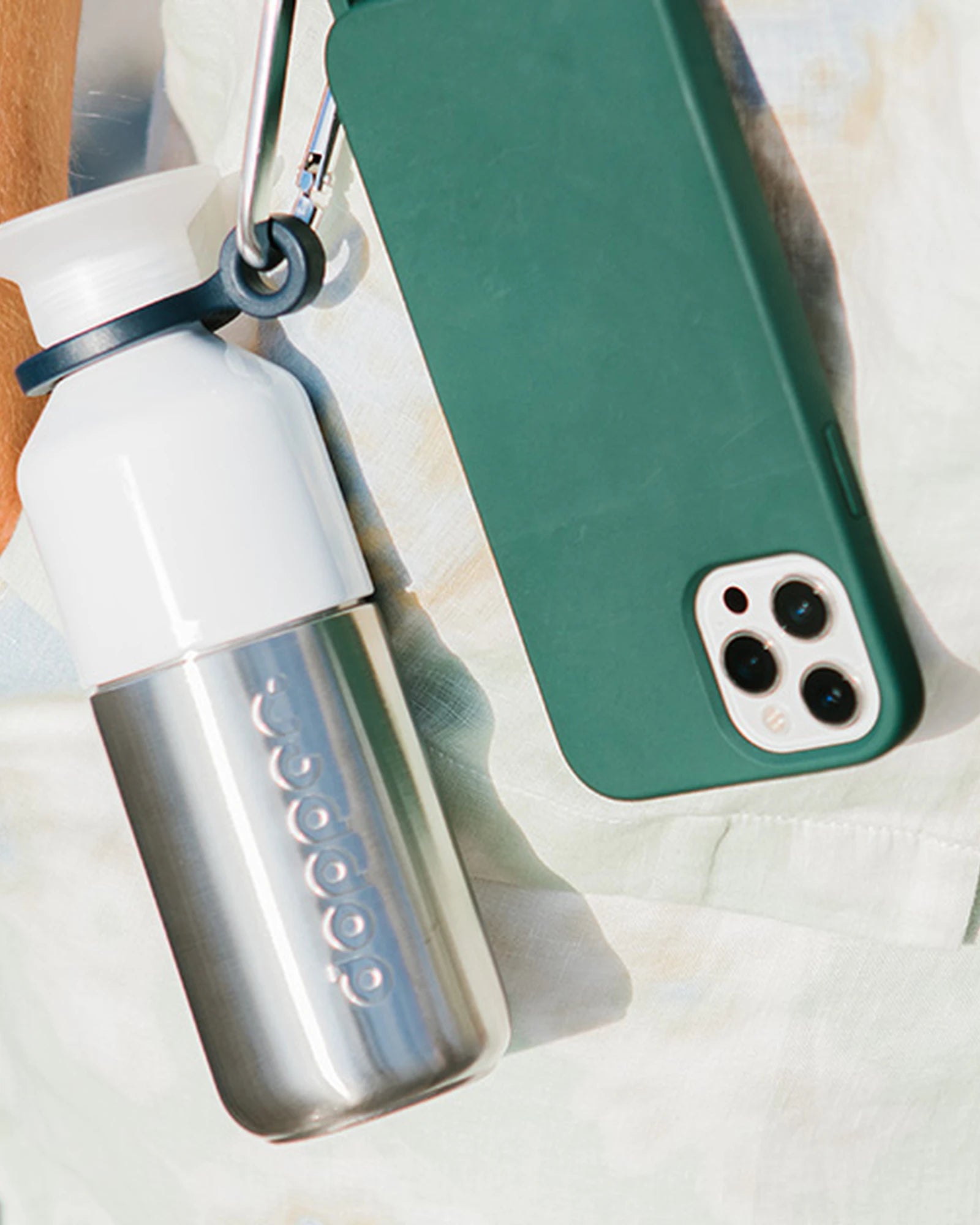 Custom recycled stainless steel Dopper Steel 350ml bottle - 65