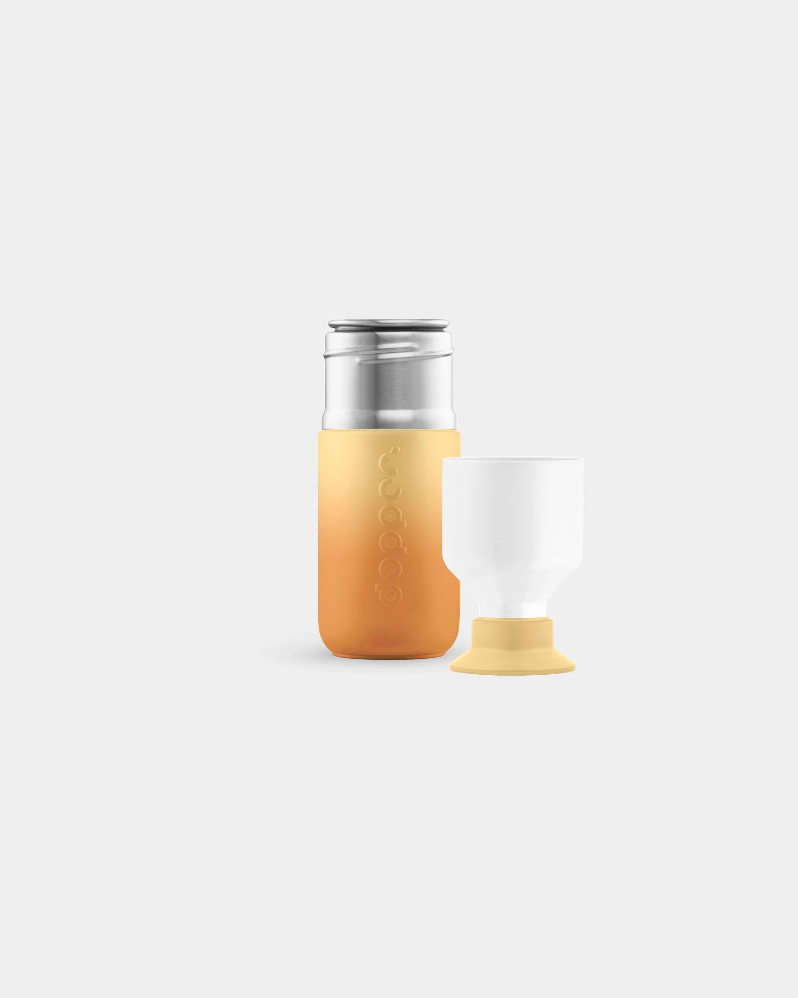 Custom recycled stainless steel Dopper Steel 350ml bottle - 88