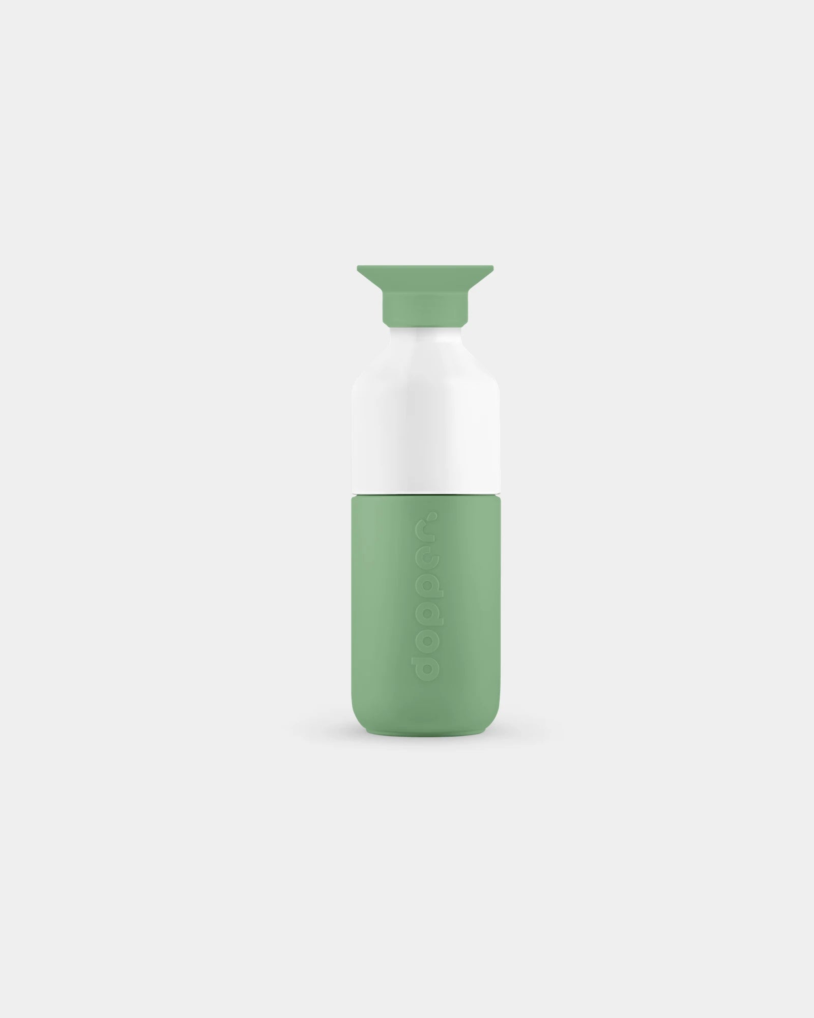 Custom recycled stainless steel Dopper Steel 350ml bottle - Fresh Green