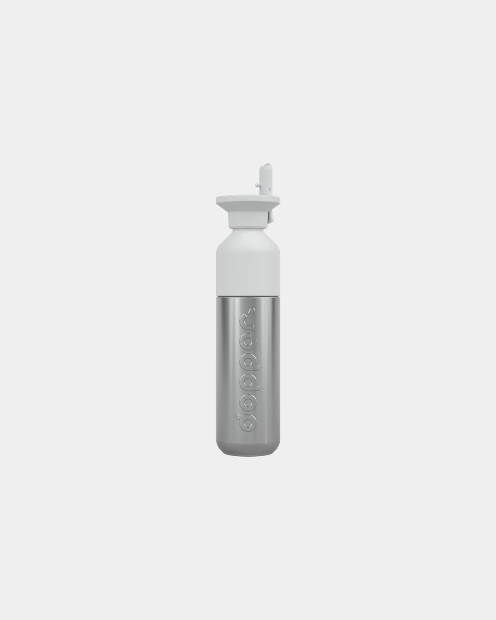 Custom recycled stainless steel Dopper Steel 490ml bottle - Silver