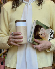 Custom recycled stainless steel travel mug Dopper 300ml - 35