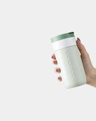 Custom recycled stainless steel travel mug Dopper 300ml - 47
