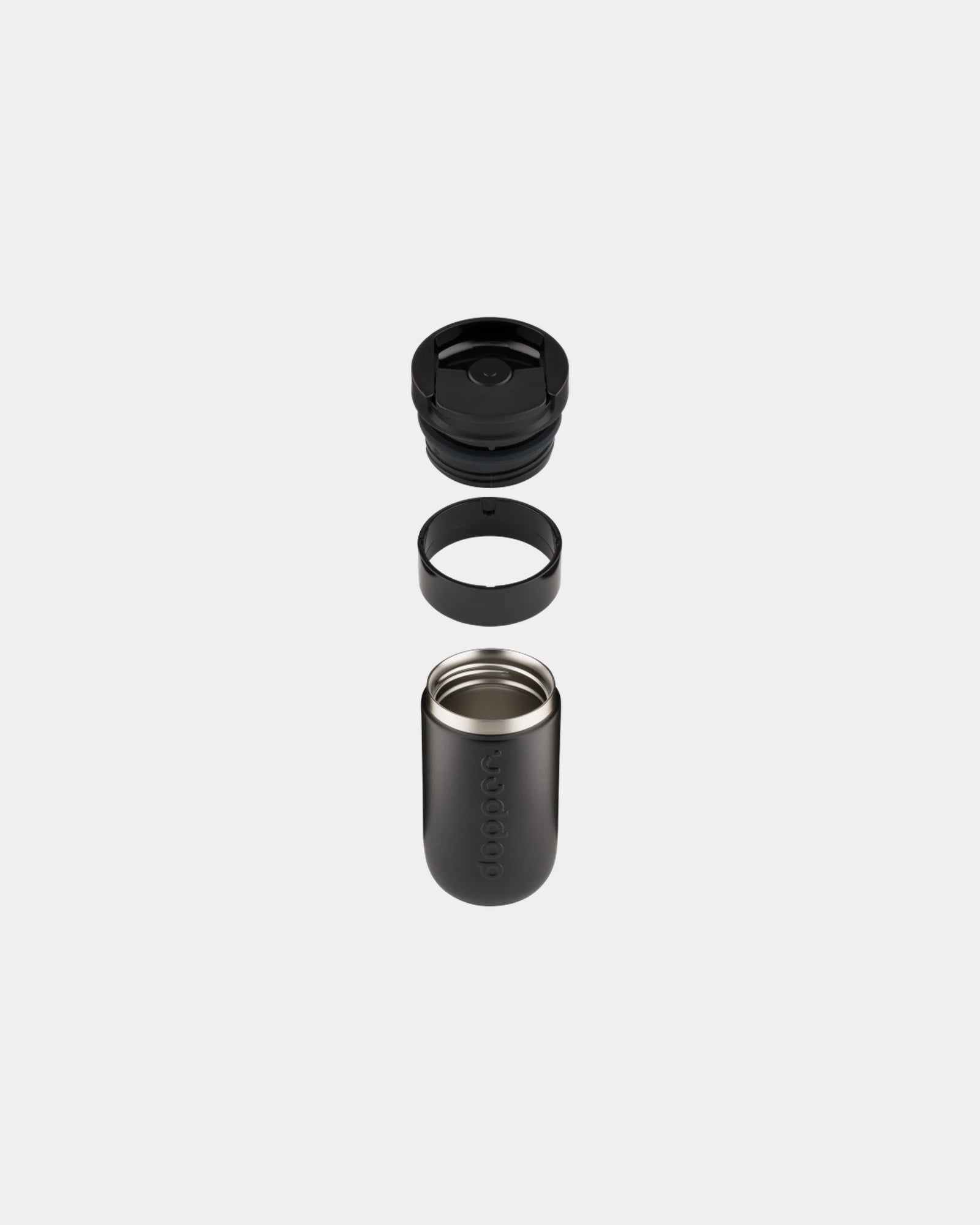 Custom recycled stainless steel travel mug Dopper 300ml - 6