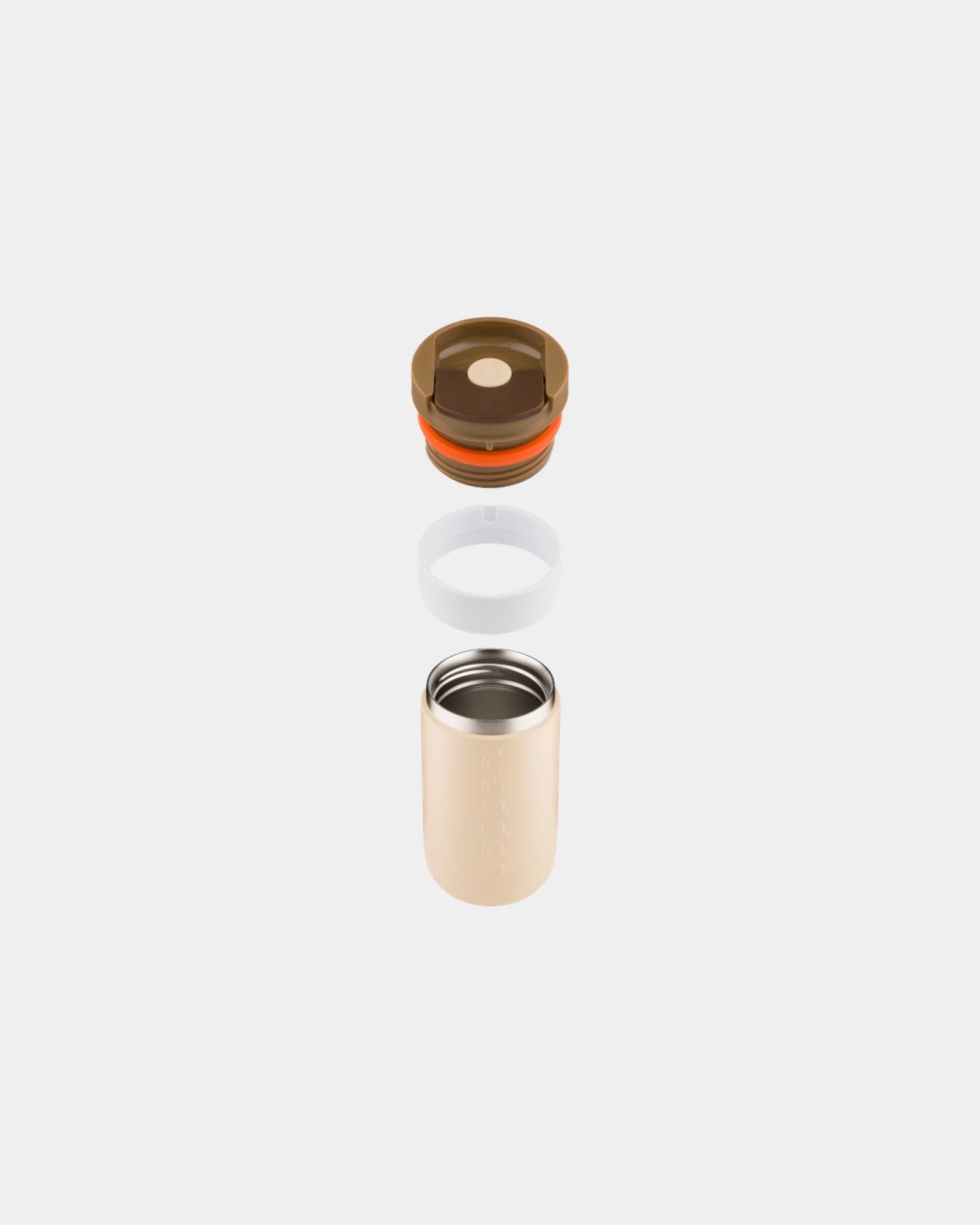Custom recycled stainless steel travel mug Dopper 300ml - 29