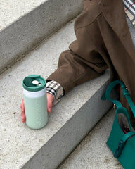 Custom recycled stainless steel travel mug Dopper 300ml - 57