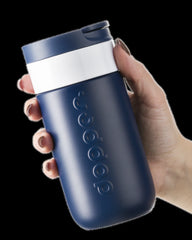 Custom recycled stainless steel travel mug Dopper 300ml - 21