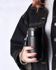 Custom recycled stainless steel travel mug Dopper 300ml - 12