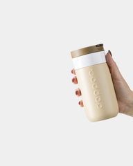 Custom recycled stainless steel travel mug Dopper 300ml - 30