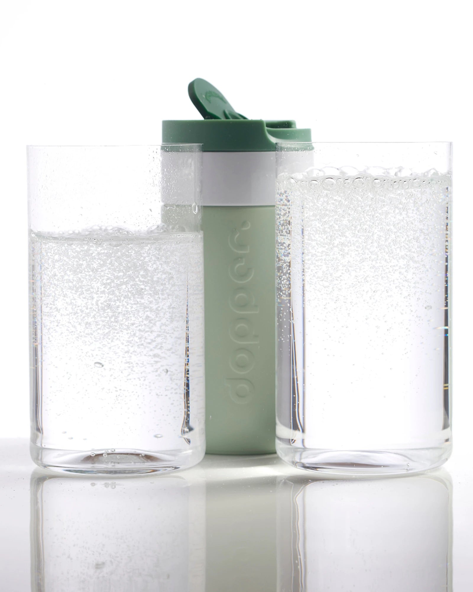 Custom recycled stainless steel travel mug Dopper 300ml - 56