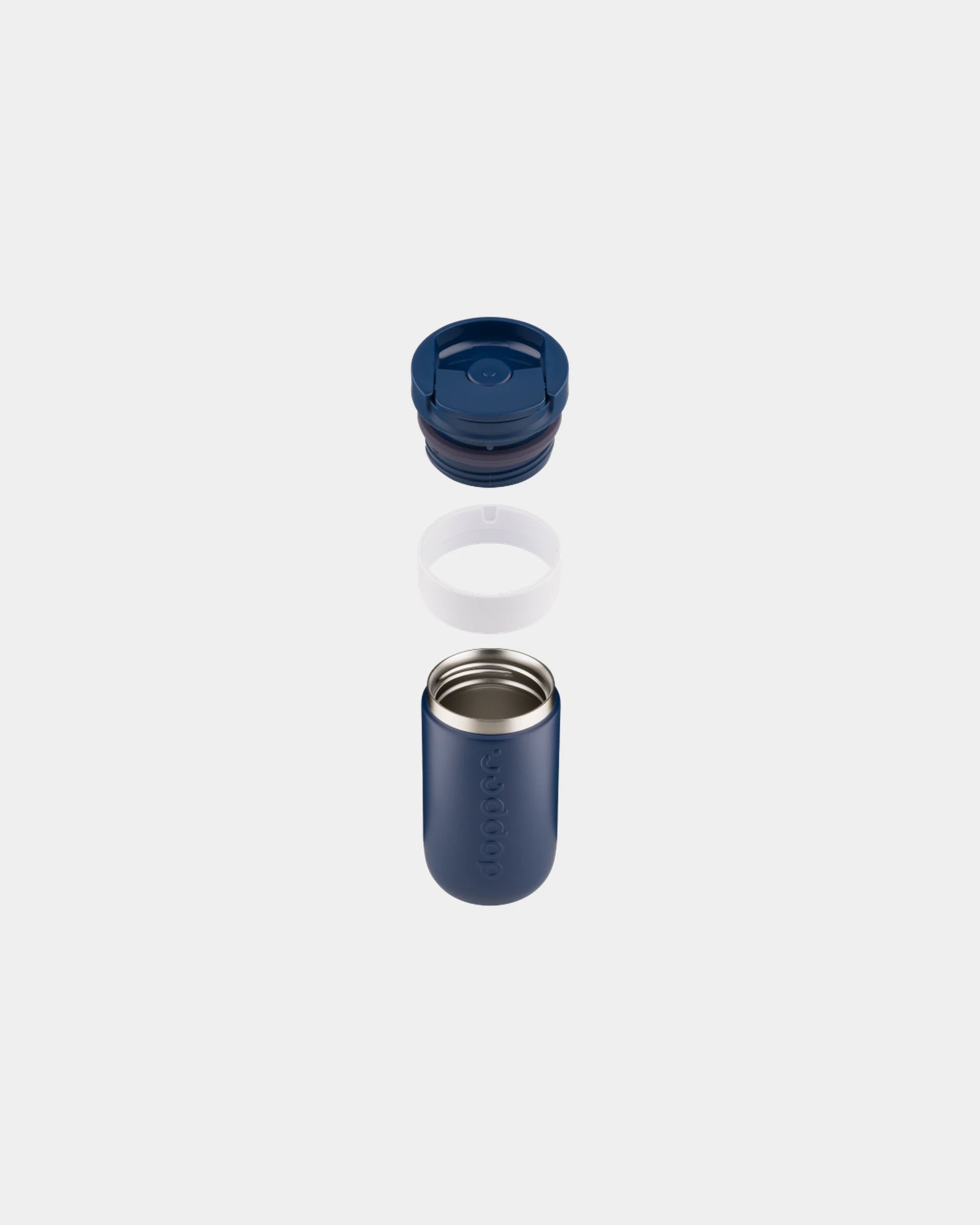 Custom recycled stainless steel travel mug Dopper 300ml - 17