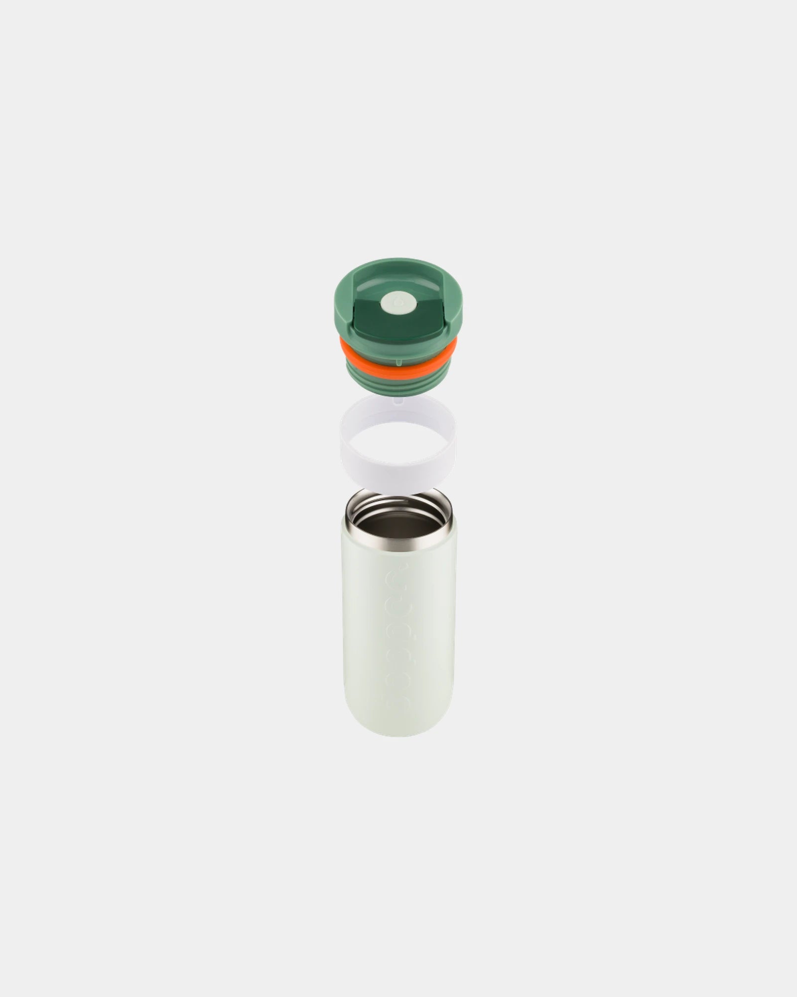 Custom recycled stainless steel travel mug Dopper 400ml - 46