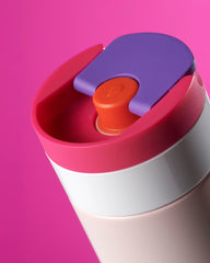 Custom recycled stainless steel travel mug Dopper 400ml - 70