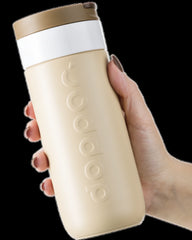 Custom recycled stainless steel travel mug Dopper 400ml - 39