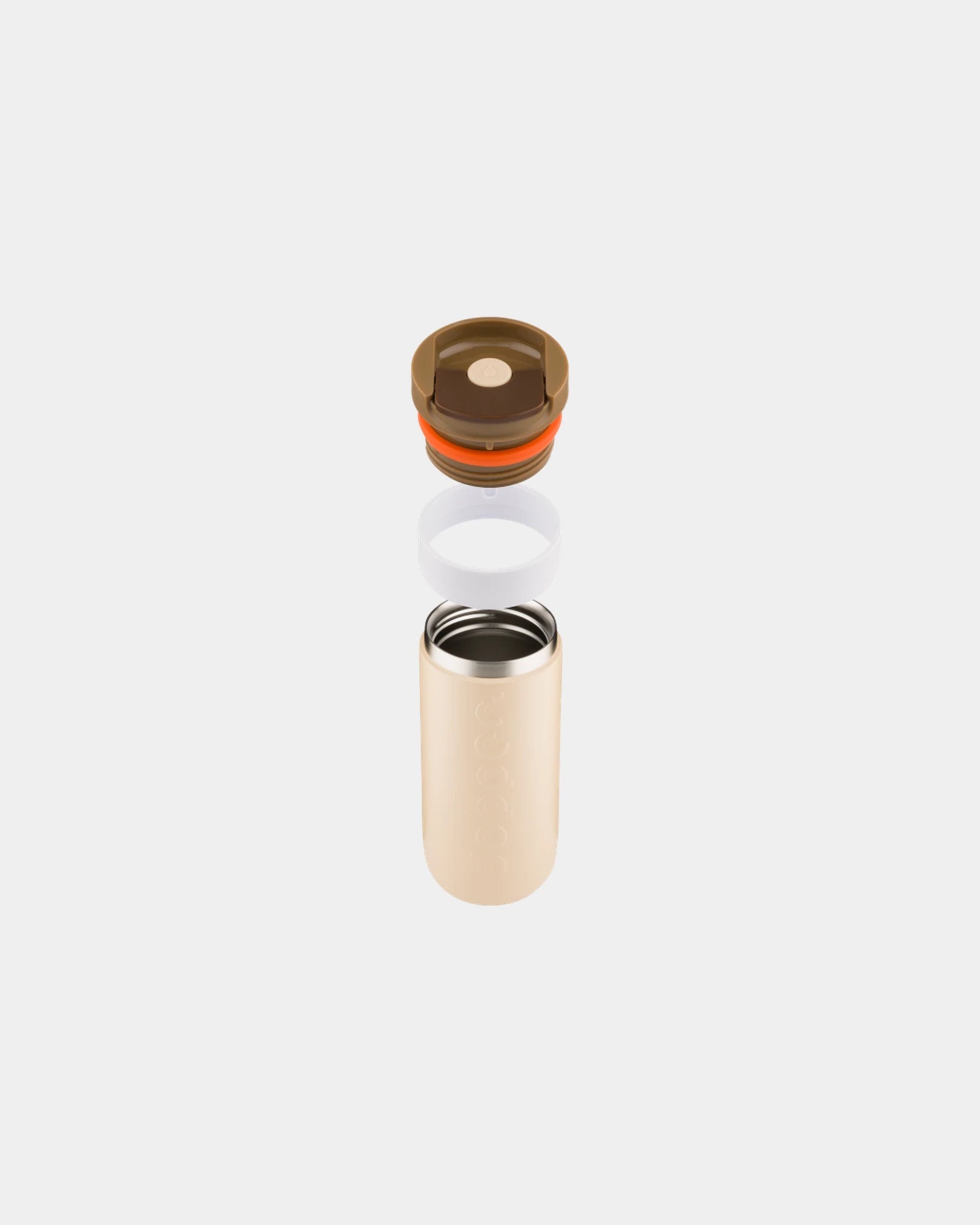 Custom recycled stainless steel travel mug Dopper 400ml - 33
