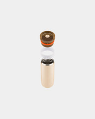 Custom recycled stainless steel travel mug Dopper 400ml - 33